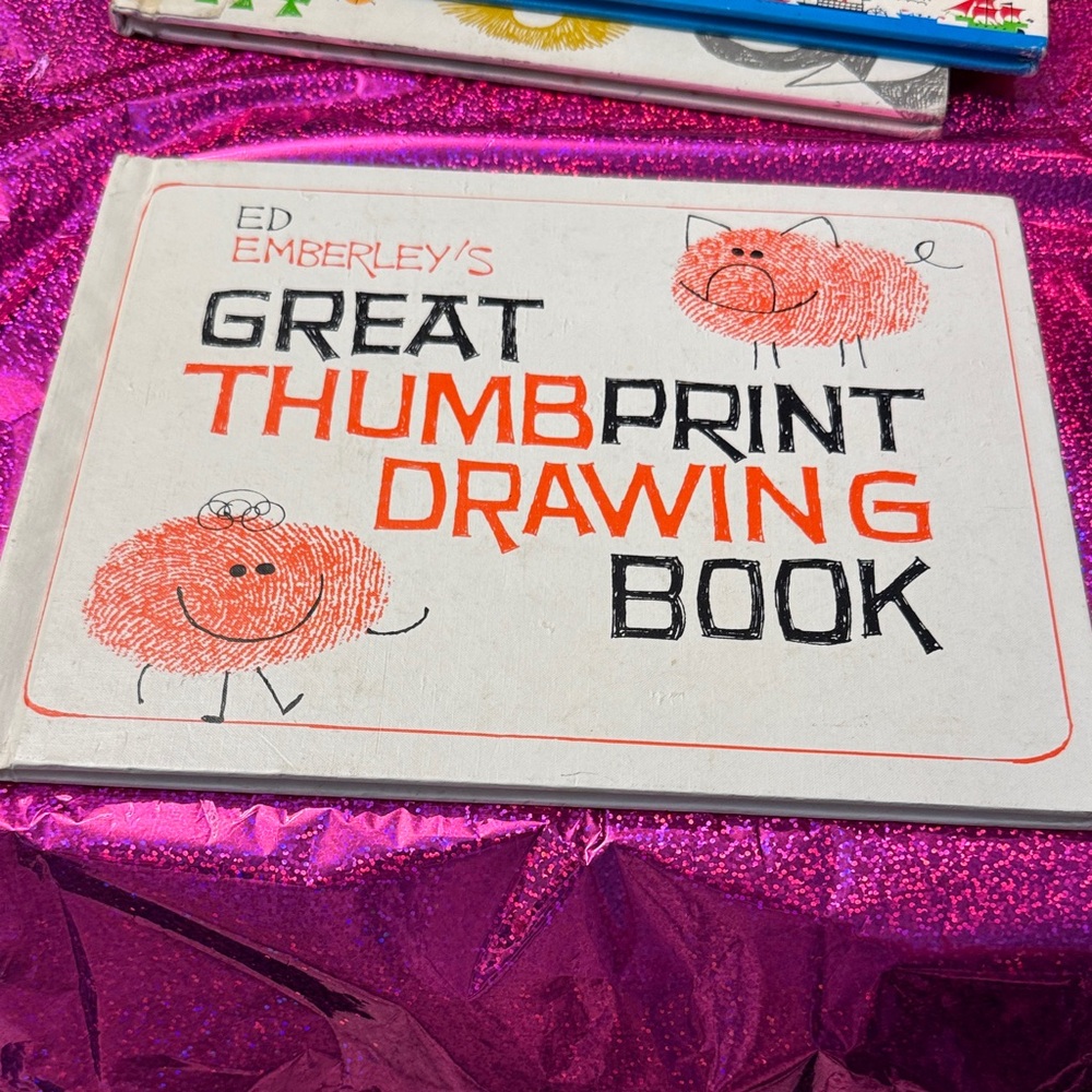 Great Thumbprint Drawing Book - 1977